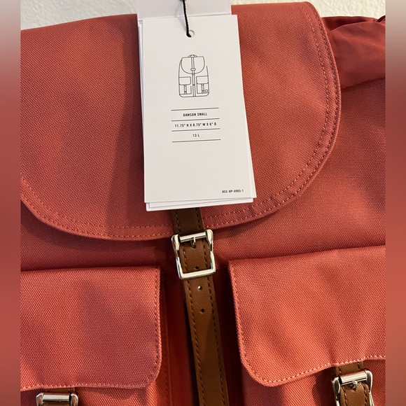 Herschel Supply Co Dawson Backpack, Dark Pink, Small 13L - Picture 3 of 3